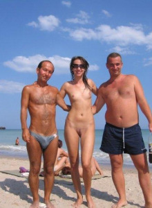 Women on nude beach
