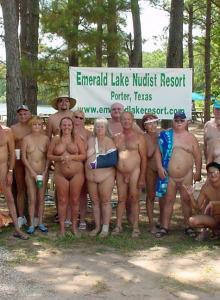 Real nudists on the beach