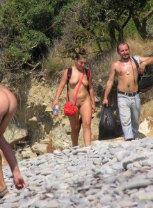 Nudists family couples